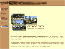 Tablet Screenshot of mtwoodsonhoa.com